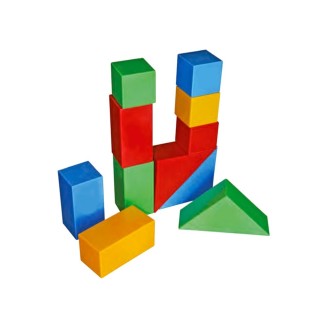 Plastik Eğitici Bloklar (60 Parça) - Yapı Oyuncakları